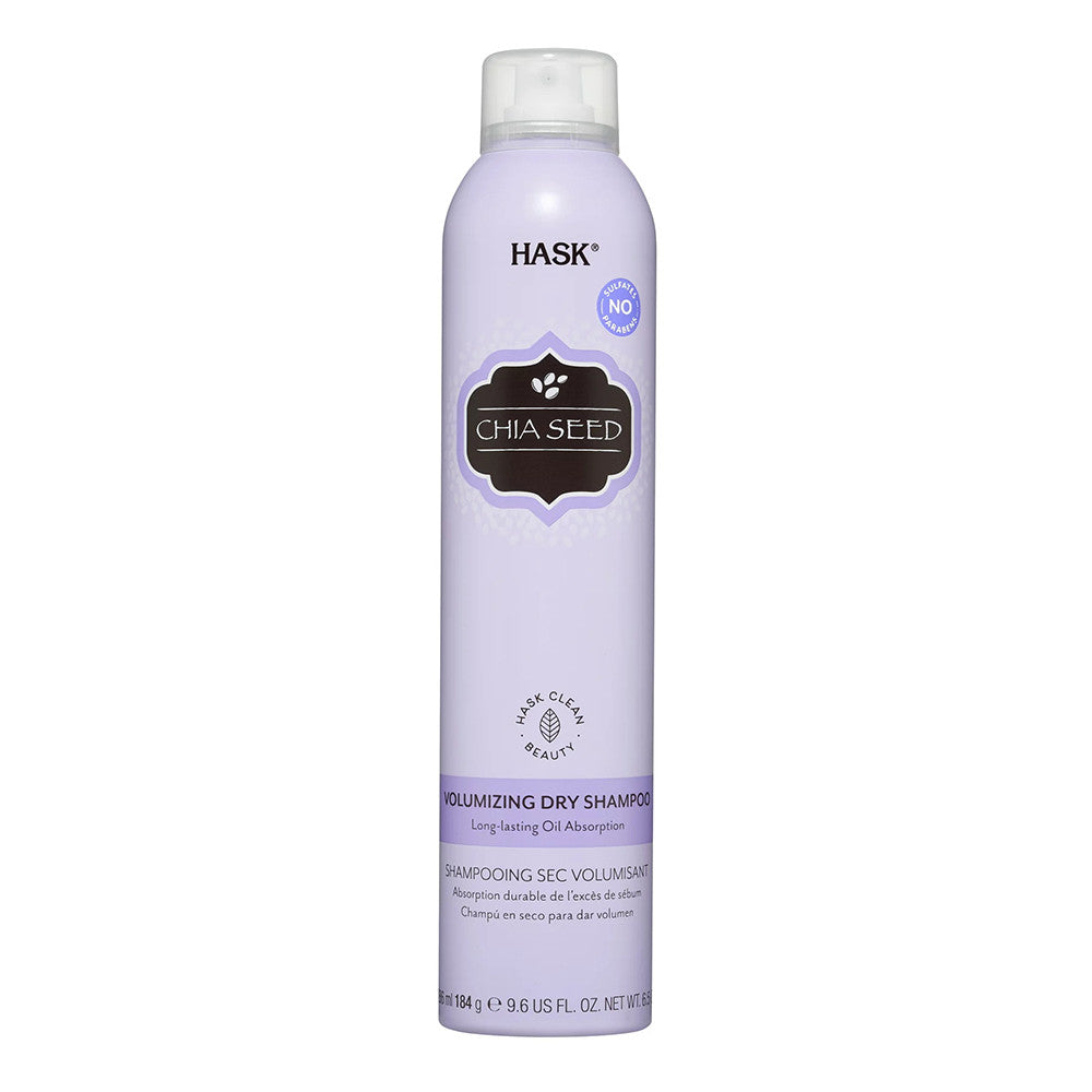 Hask Chia Seed Long-Lasting Absorption Volumizing Dry Shampoo, 6.5 oz